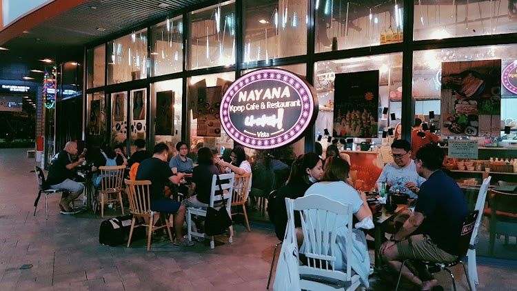 NAYANA Kpop Cafe & Restaurant@Flora Vista, nice Korean food@AMK Singapore, Outdoor Pet friendly, vegetarian options