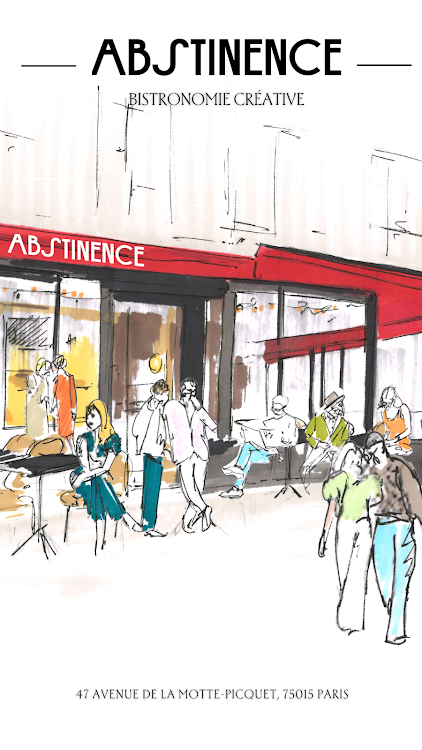 Abstinence - Restaurant & Bar à Vin Vinyle